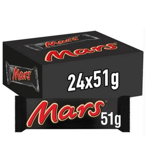 51g mars chocolate - chocolate, bars
