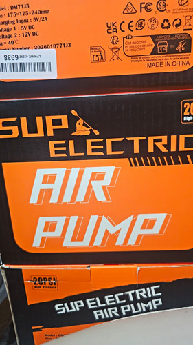 Sup electric air pump - sup, 20psi