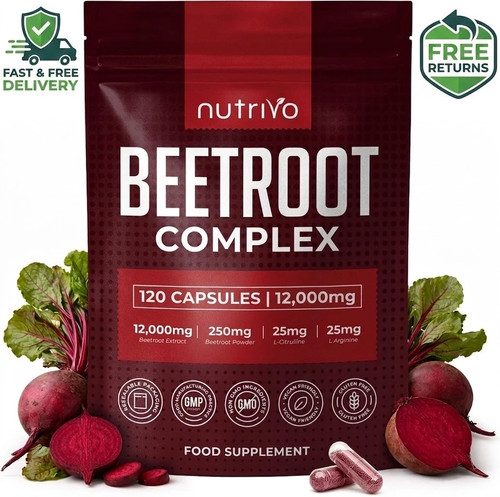 Beetroot capsules 12000mg high - capsules,