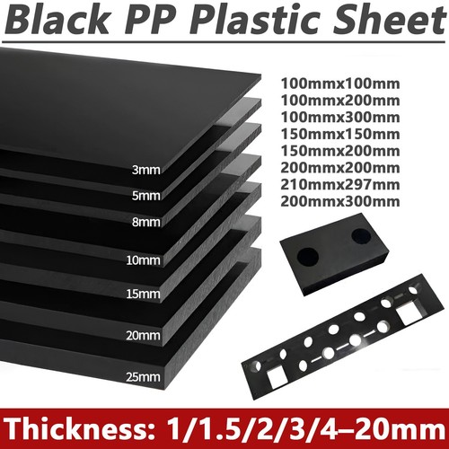 Polypropylene board black - board,