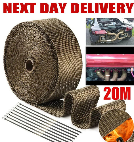20m titanium gold heat - titanium, wrap