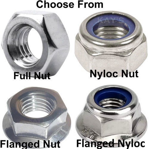 Stainless steel nuts full - stainless,