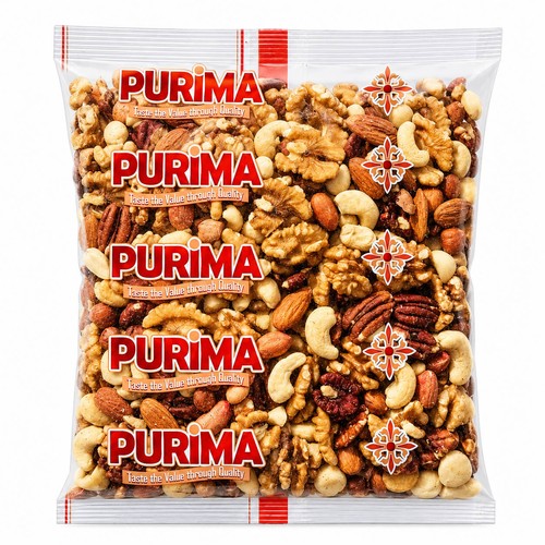 Raw mixed nuts - nuts, nut