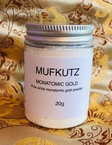 Monatomic white powder - white,