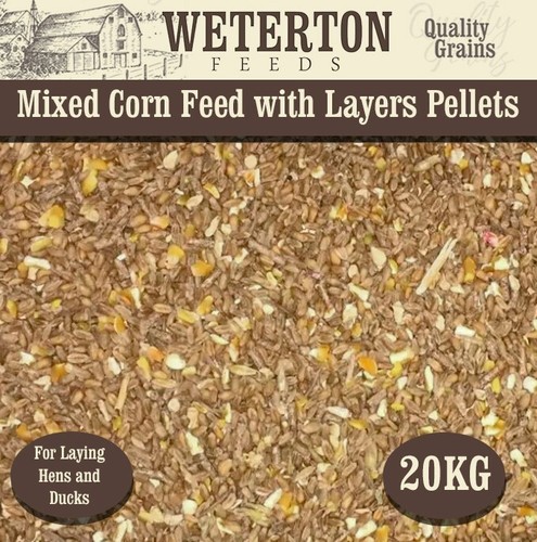 20kg mixed corn with layers - mixed,