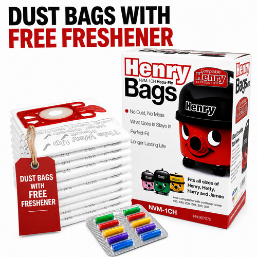 Henry hoover bags hepa - bags, hepa-flo