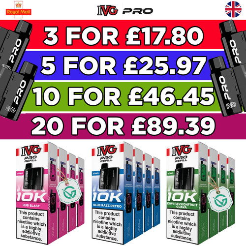 Ivg pro pods prefilled - |,