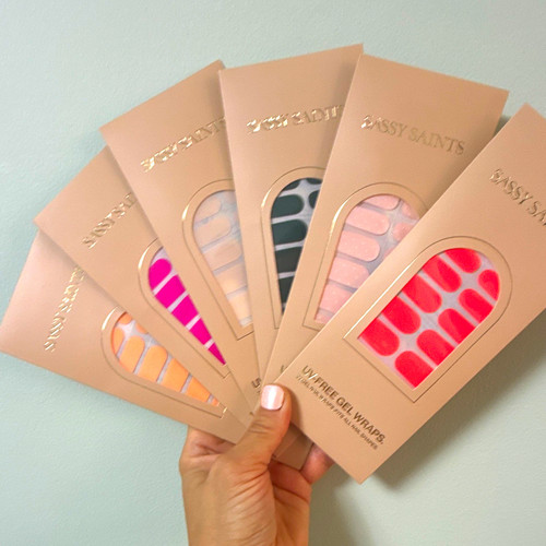 Sassy saints free gel nail - sassy,