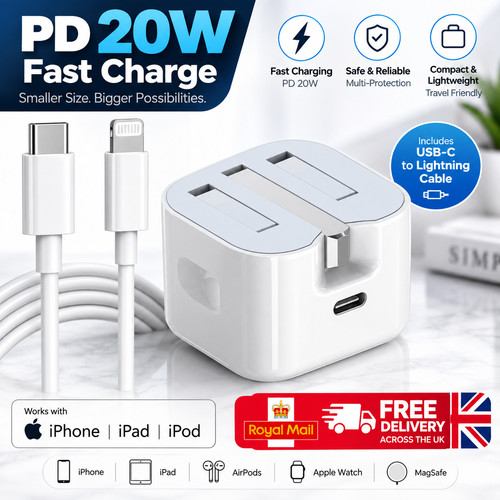 Fast 20w usb plug charger - 20w,