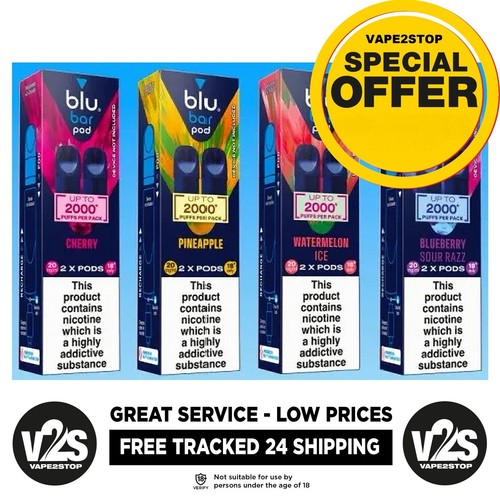 Blu bar pods 20mg - blu,