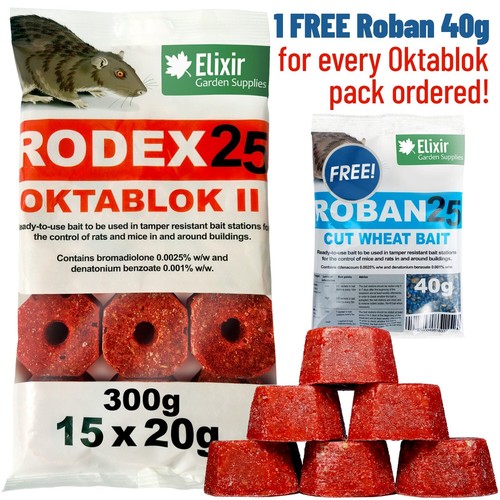 Rodex25 oktablok rat mouse - &,