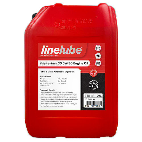 20l linelube longlife 30 - 20l, 5w-30