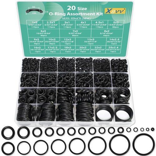 1020 pcs ring kit - pcs, size