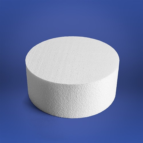 Polystyrene round cake - polystyrene,