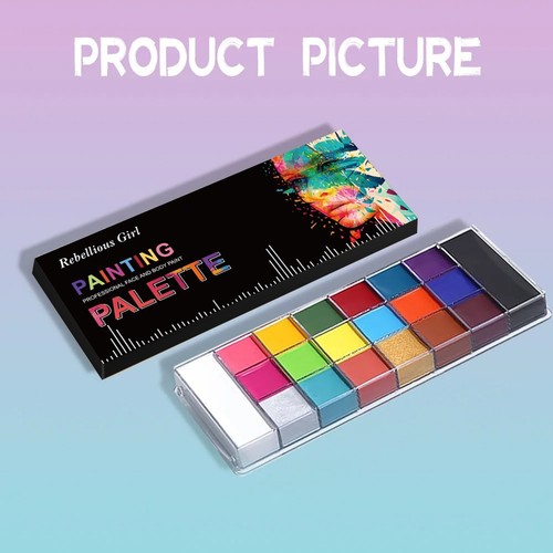Colors face body painting - 20,