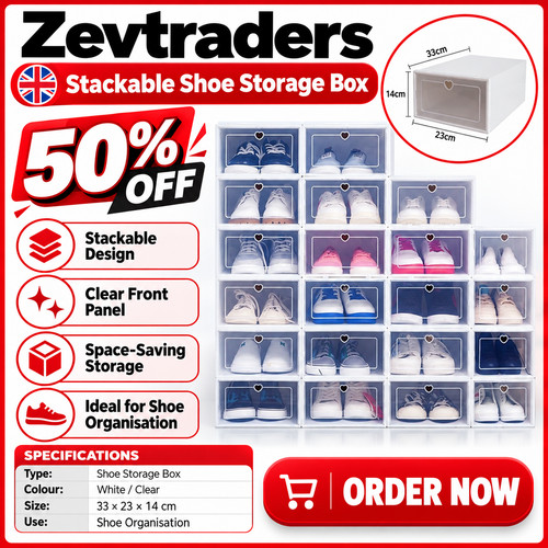 20pcs transparent folding shoe - 20pcs,