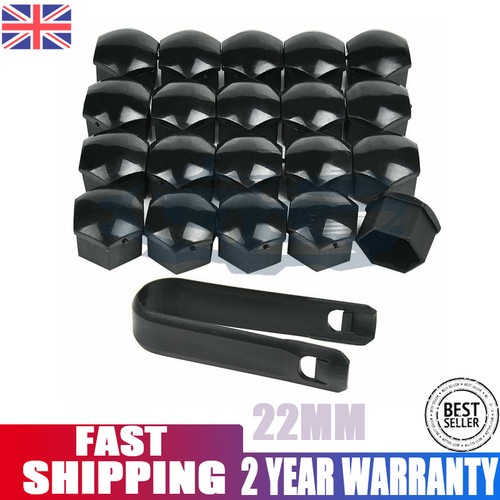 22mm 20x black wheel lug - wheel,